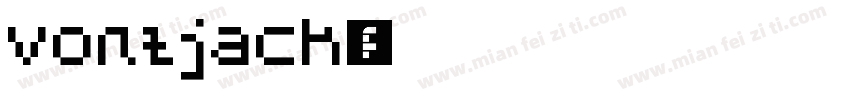 Vontjack字体转换