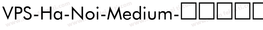 VPS-Ha-Noi-Medium字体转换