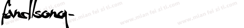 fandlsong字体转换