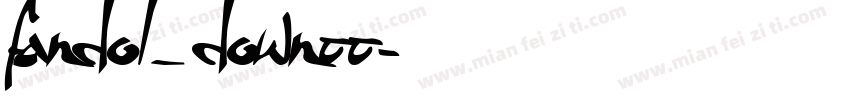 fandol_downcc字体转换