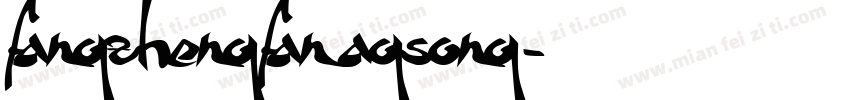 fangzhengfanagsong字体转换