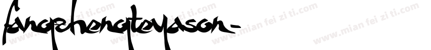 fangzhengteyason字体转换