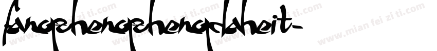 fangzhengzhengdaheit字体转换