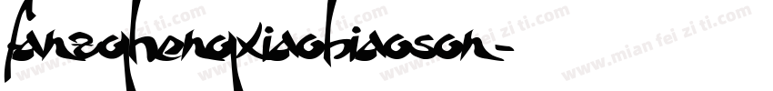 fanzghengxiaobiaoson字体转换