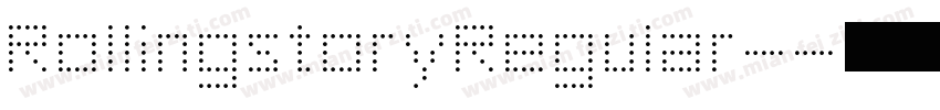 RollingstoryRegular-字体转换
