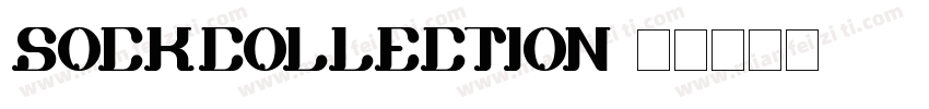 SockCollection字体转换