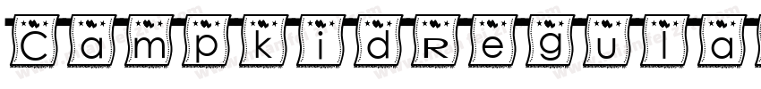 CampkidRegular-jyWl字体转换