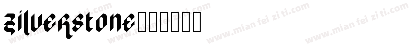 zilverstone字体转换