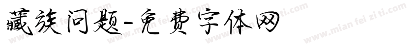 藏族问题字体转换