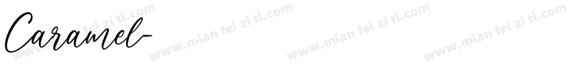 Caramel字体转换