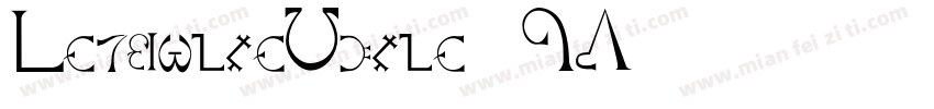 EnochianPlain-10GB字体转换