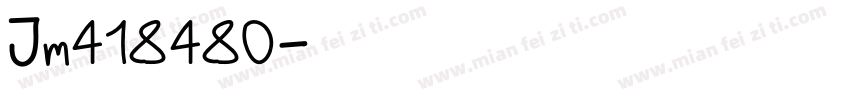 Jm418480字体转换