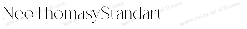 NeoThomasyStandart字体转换