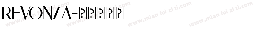 REVONZA字体转换