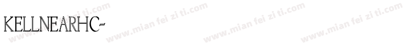 KellnearHC字体转换