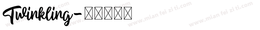 Twinkling字体转换