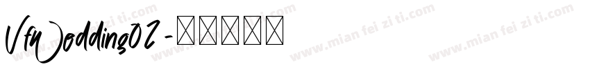VfWedding02字体转换