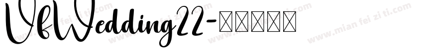 VfWedding22字体转换