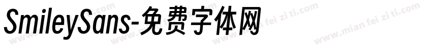 SmileySans字体转换