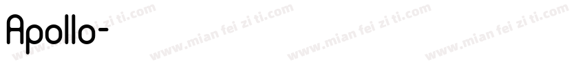 Apollo字体转换