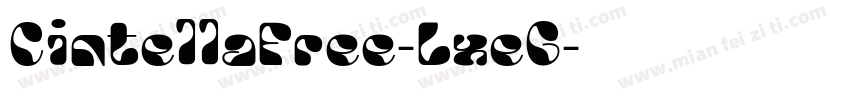 CintellaFree-LxeG字体转换