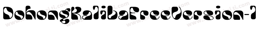 DohongKalibaFreeVersion-lnde字体转换