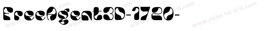 FreeAgent3D-1720字体转换