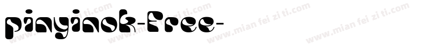 pinyinok-Free字体转换