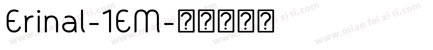Erinal-1EM字体转换