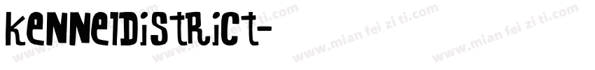 KennelDistrict字体转换
