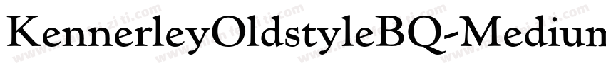 KennerleyOldstyleBQ-MediumItalic字体转换
