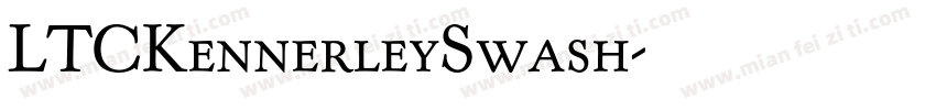 LTCKennerleySwash字体转换