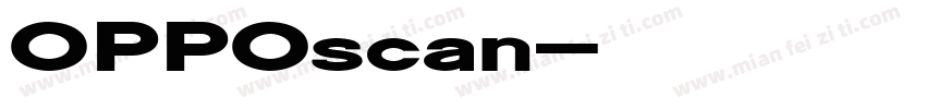 OPPOscan字体转换