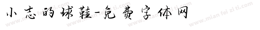 小志的球鞋字体转换