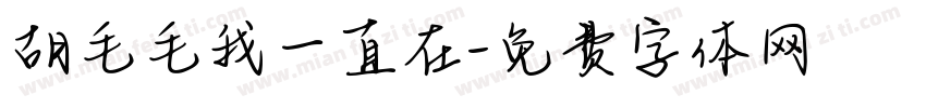 胡毛毛我一直在字体转换