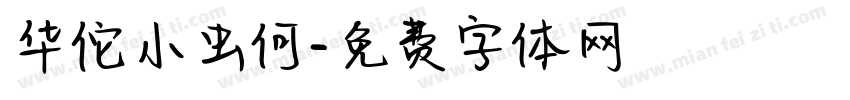华佗小虫何字体转换