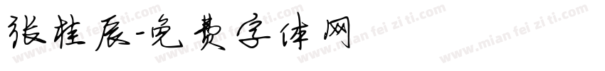 张桂辰字体转换