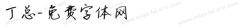 丁总字体转换