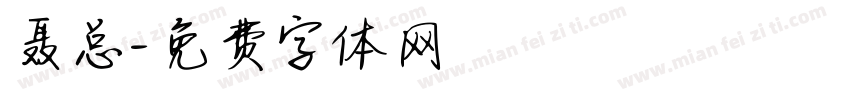 聂总字体转换