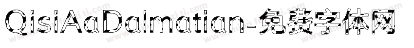 QisiAaDalmatian字体转换