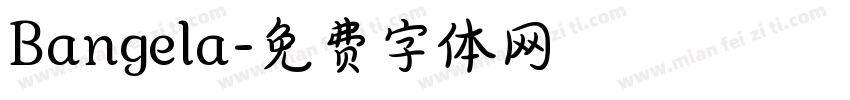 Bangela字体转换