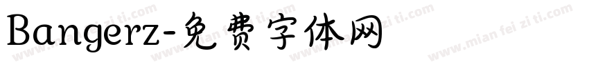 Bangerz字体转换