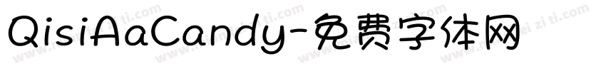 QisiAaCandy字体转换