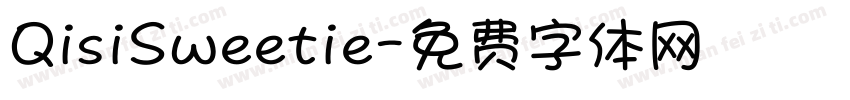 QisiSweetie字体转换