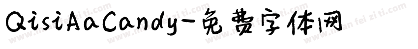 QisiAaCandy字体转换
