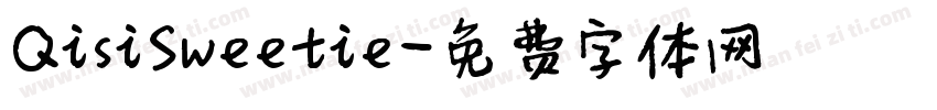 QisiSweetie字体转换