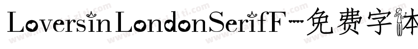 LoversinLondonSerifF字体转换