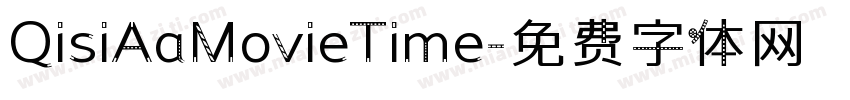 QisiAaMovieTime字体转换