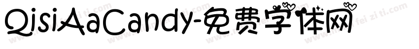 QisiAaCandy字体转换