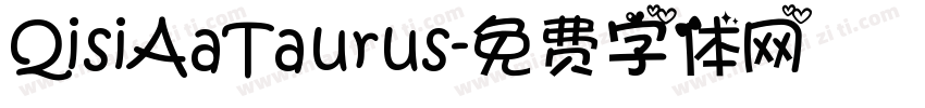 QisiAaTaurus字体转换